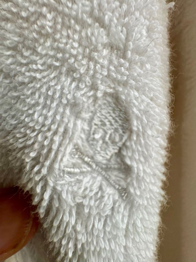 Accappatoio da donna Scalpers taglia S/M bianco