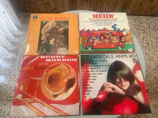 lote de 28 discos de vinilo