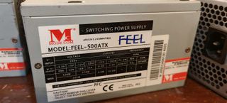 Lotto 5 Alimentatori PC Fisso HP, MSI