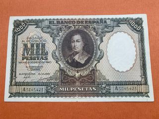 Billete 1000 Pesetas 1940 Bartolomé Murillo