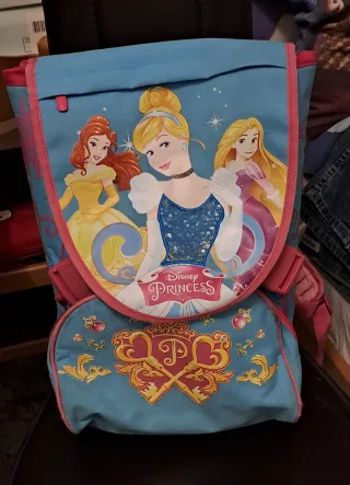 Zaino Disney Princess azzurro e rosa