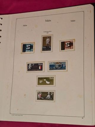 Album Francobolli Malta 1963-1984 Ka-Be (leggi)