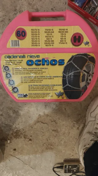 Cadenas para nieve Ochos talla 60