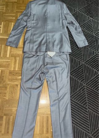 Traje Caramelo Gris Talla 56