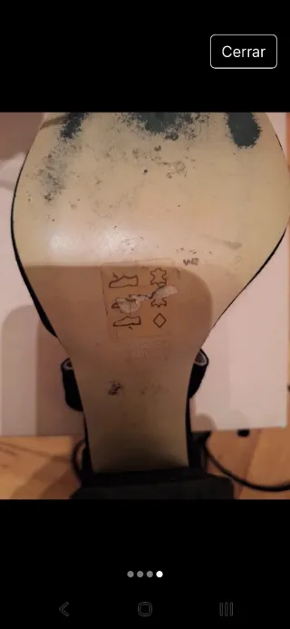 Zapatos de salón negros con cordones