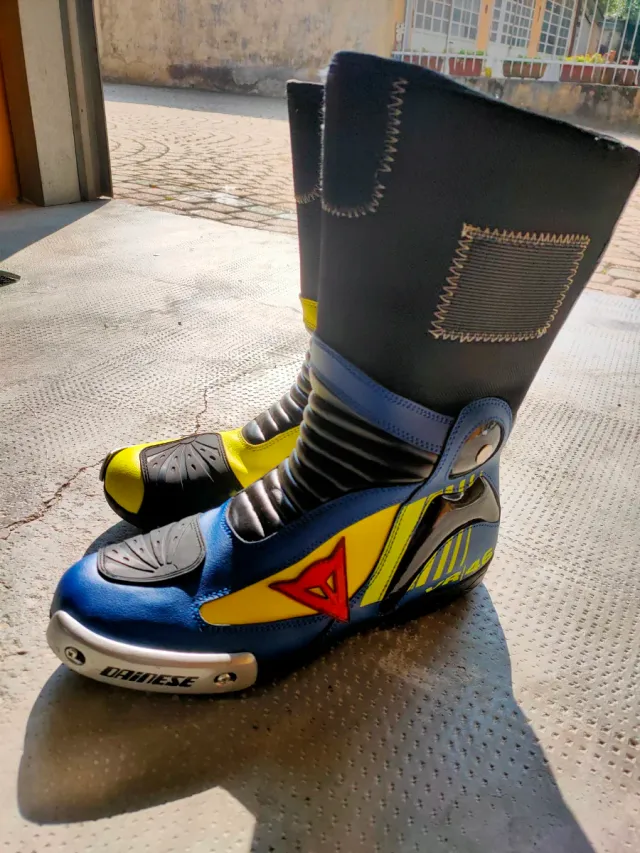 Stivali scarpe Dainese VR46 Blu/Giallo