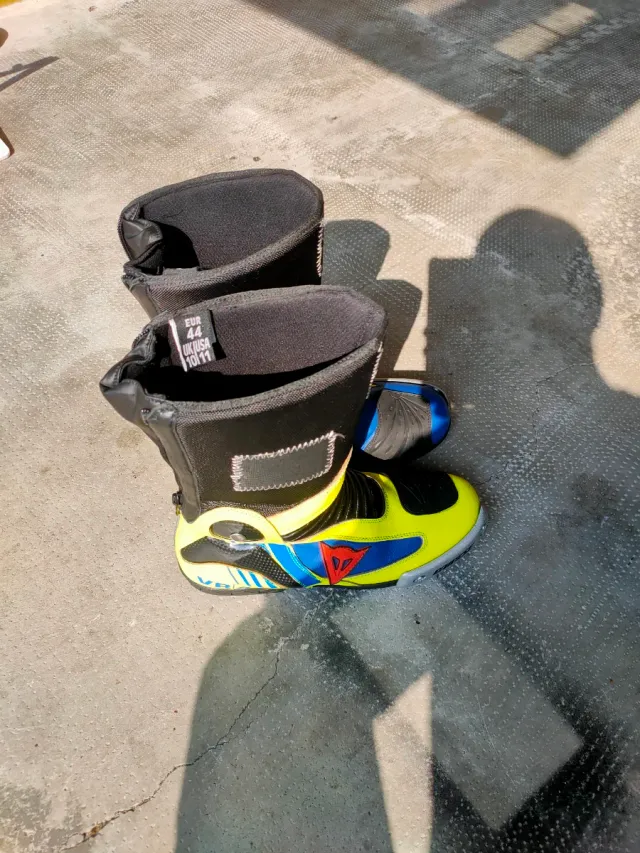 Stivali scarpe Dainese VR46 Blu/Giallo