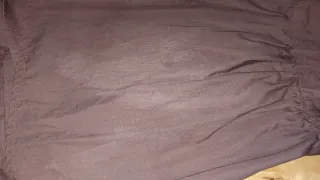 Gonna Balze Cotone Marrone Effetto Usato Taglia 14