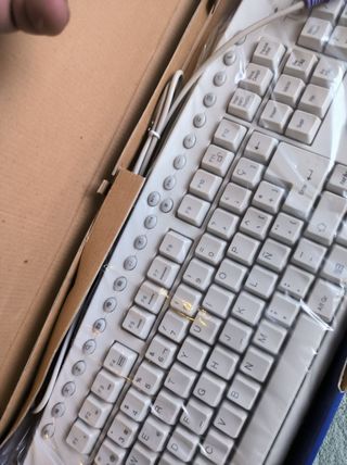 Teclado Turbo-Win PS2 Blanco