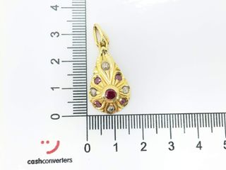 colgante oro 18k con piedra con sin piedra,diamante