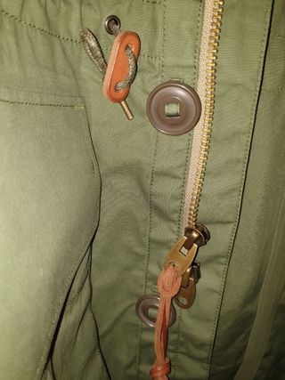 Parka/chaqueta Ralph Lauren verde talla L, nueva