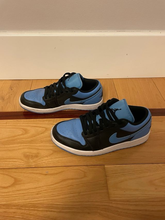 Nike Air Jordan 1 Low Azul y Negro