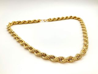 cadena oro 18k 30cm