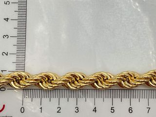 cadena oro 18k 30cm