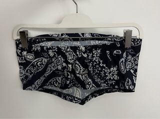 Pañuelo Bandana Negro Blanco