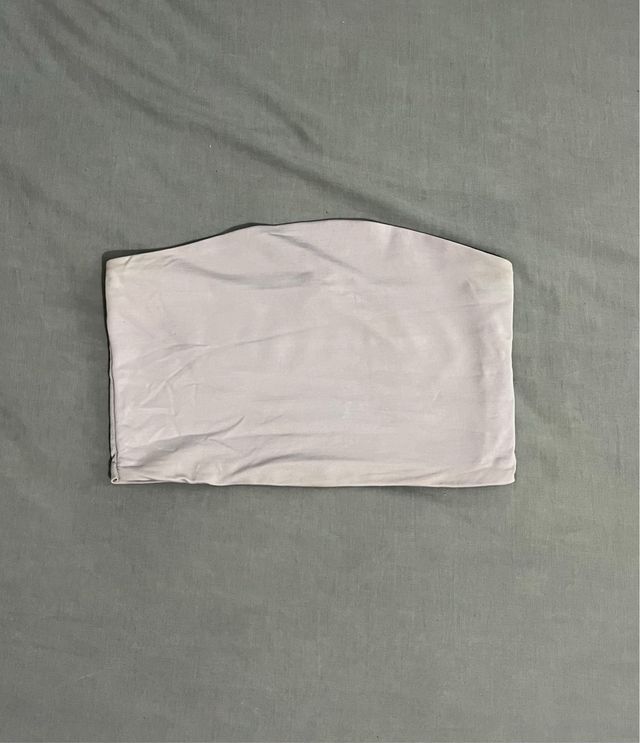 Top violeta claro sin mangas