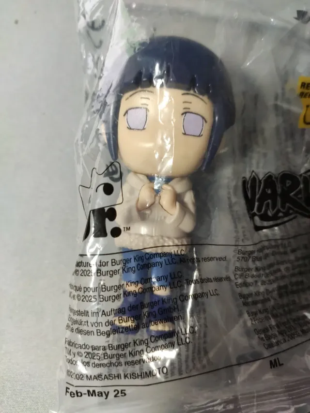 Burger King Naruto 4 figuras de colección.