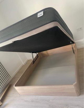 Cama Matrimonial Blanca