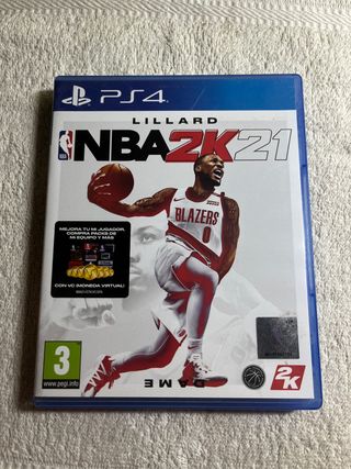 NBA 2K21 PS4 (PlayStation 4) Lillard