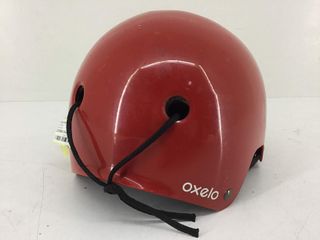 casco oxelo rojo