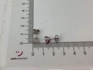 pendientes oro 18k con piedra con diamante de laboratorio