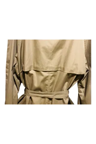 Gabardina Incom Verde Militar Vintage Hombre