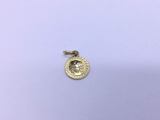 colgante oro 18k