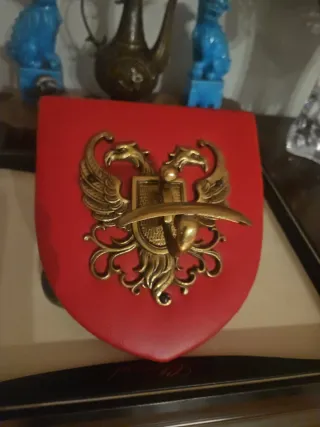 Perchero Bronce Águila Bicefala