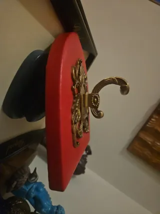 Perchero Bronce Águila Bicefala