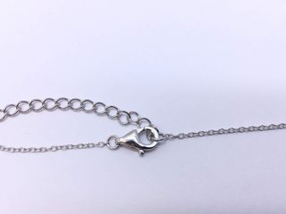 collar plata 925mm con piedra con circonita 21cm