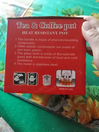 Bollitore Tè & Caffè Resistente Calore