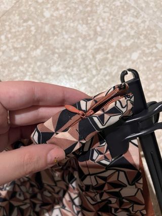 Gonna Elisabetta Franchi fantasia geometrica