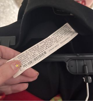 Pantaloni Zara Gamba Larga Neri