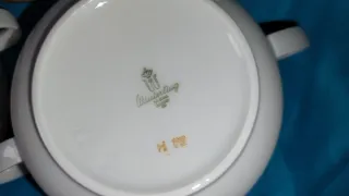 Set 4 Tazze e Piattini Winterling Bavaria