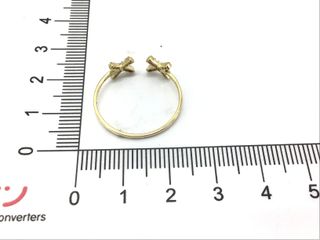 anillo oro 18k con piedra con circonita