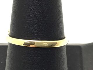 anillo oro 18k con piedra con circonita