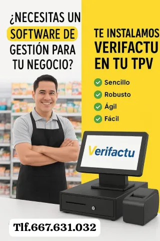 TPV Táctil Verifactu Normativa Hacienda