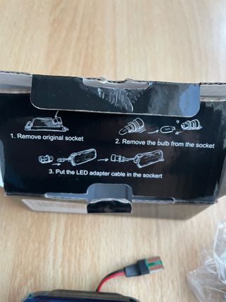 Intermitente LED aleta