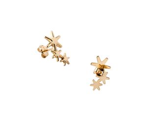 pendientes oro 18k con circonita