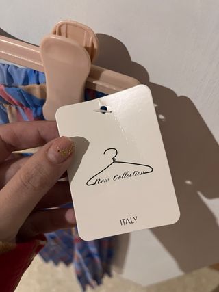 Gonna plissettata nuova con cartellino