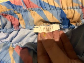 Gonna plissettata nuova con cartellino