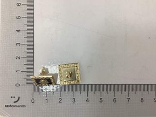 pendientes oro 18k con circonita