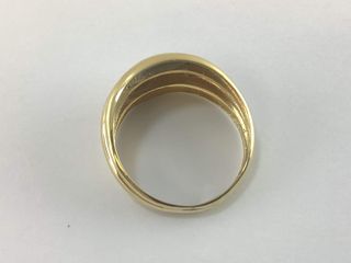 anillo oro 18k con circonita