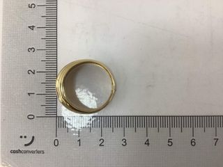 anillo oro 18k con circonita