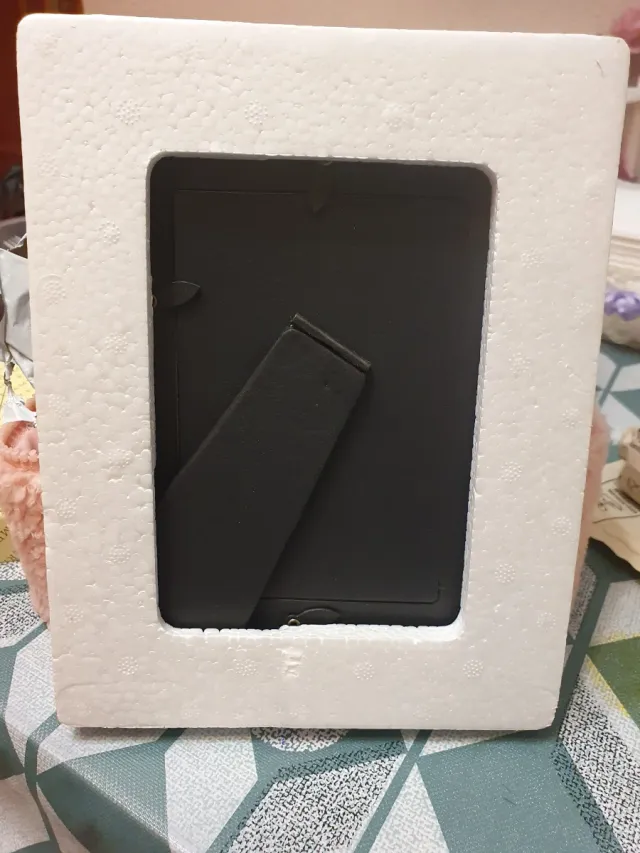 Marco de fotos girasoles azul 3.5x5