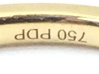 anillo oro 18k con piedra con circonita