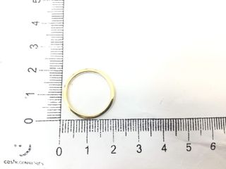 anillo oro 18k con piedra con circonita