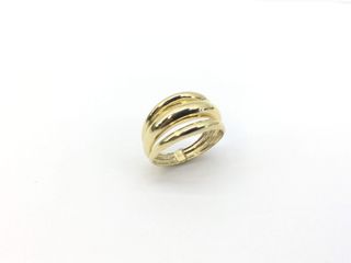 anillo oro 18k con circonita