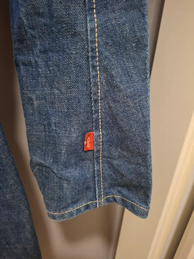 Vestido vaquero azul vintage levis engineered