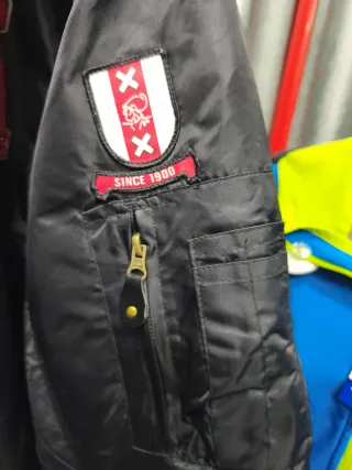 Chaqueta Ajax College estilo varsity – unisex